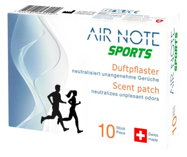 AIR NOTE Sports, 10 Duftpflaster