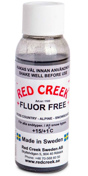 Red Creek Fluor Free Training Liquid warm, 90ml, +15 bis +1°