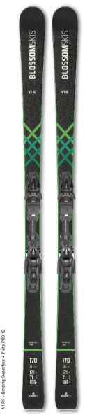 Blossom Numero Uno N°1 RC, Race Carv Ski / Bindungssystem, Länge 145 bis 181cm
