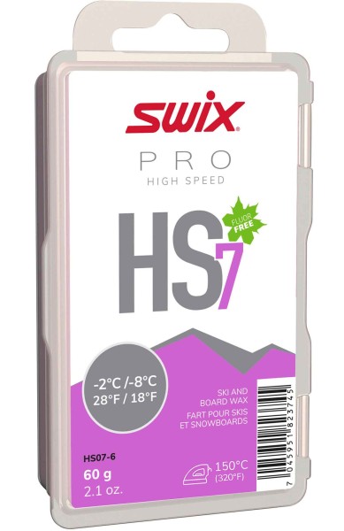 SWIX HS7 Violett, 60g, -2°C bis -8°C