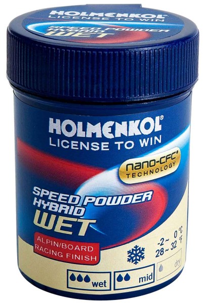 Holmenkol Alpin Speed Powder Hybrid, WET, 30g, -0° bis -4°C