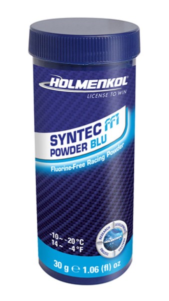 Holmenkol Syntec FF1 Powder BLU, 30g, Schneetemperaturen von -10° bis -20°C