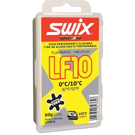 SWIX LF 10 Gelb, 60g, 0°C bis 10°C