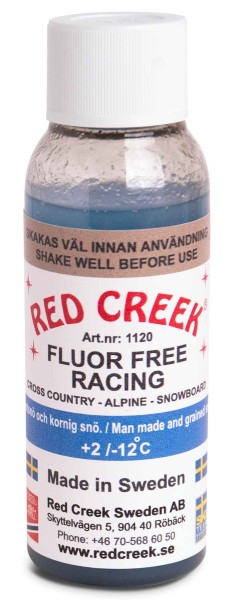 Red Creek Fluor Free Racing Liquid 90ml, +2 bis -12°