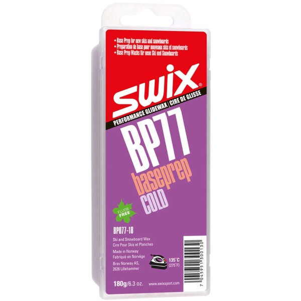 Swix BP077 Baseprep cold + Gletscherwachs, 180g